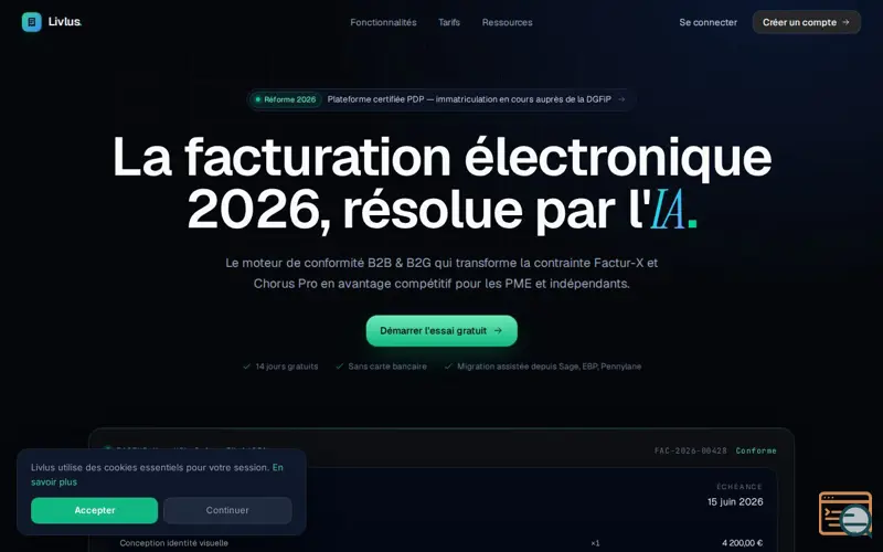 Screenshot of Livlus