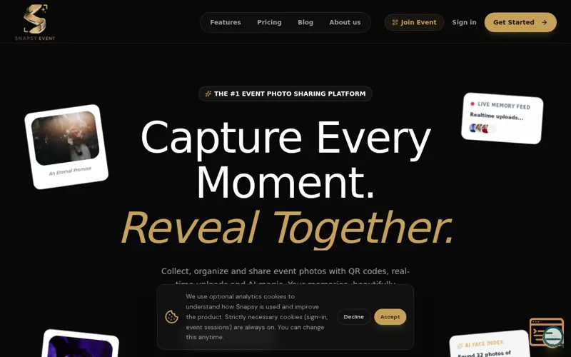 Screenshot of Snapsy-Events