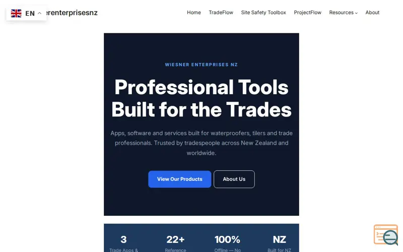 Screenshot of Workplace Safety App Site Safety Toolbox