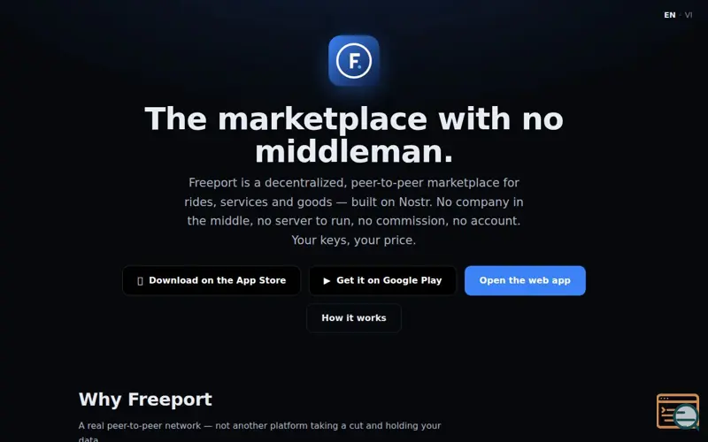 Screenshot of Freeport