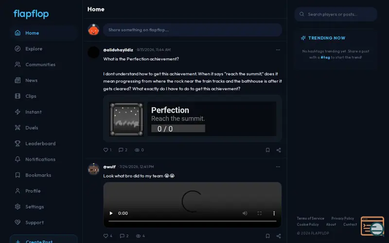 Screenshot of flapflop | Play. Share. Connect.