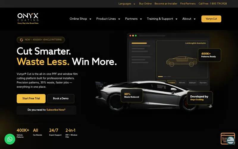 Screenshot of Vunyx Cut