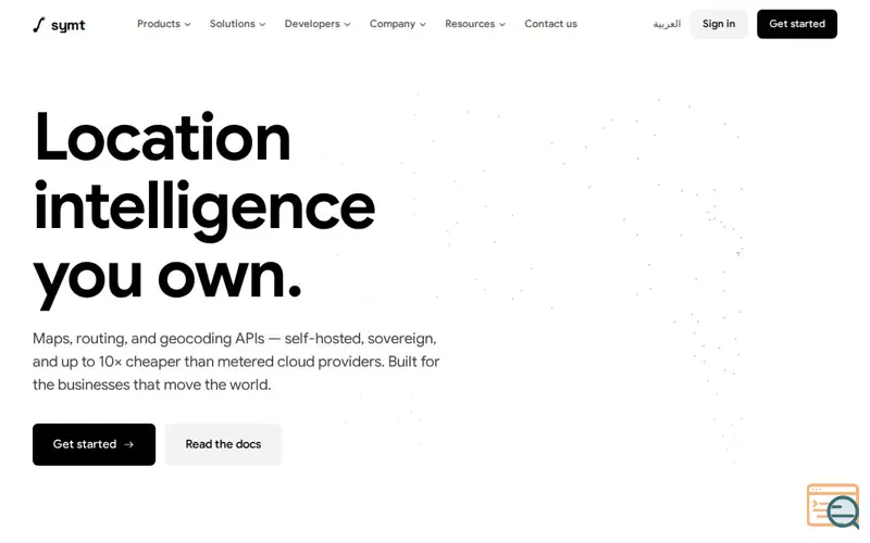 Screenshot of Symt