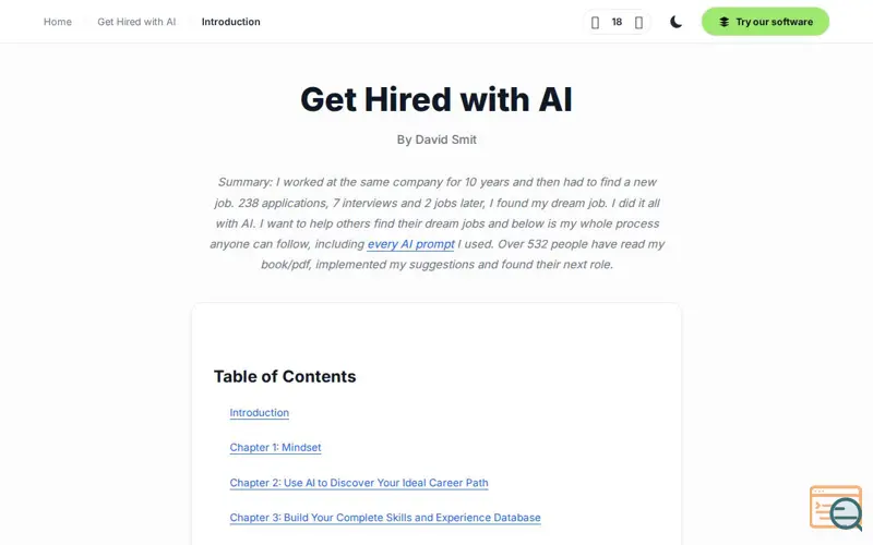 Screenshot of Careervectorhq