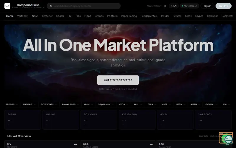 Screenshot of CompoundPulse