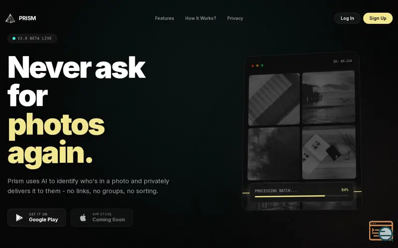 Screenshot of Prism