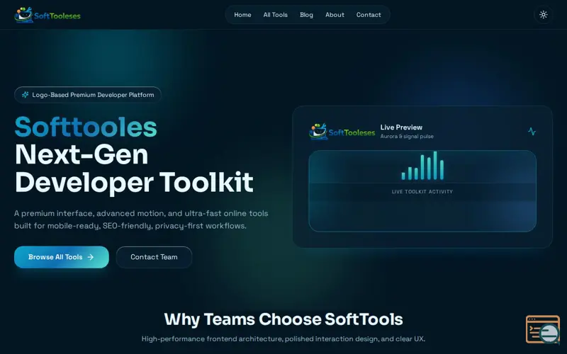 Screenshot of Softtooles