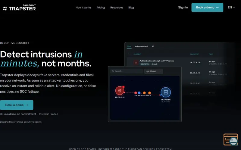 Screenshot of Trapster