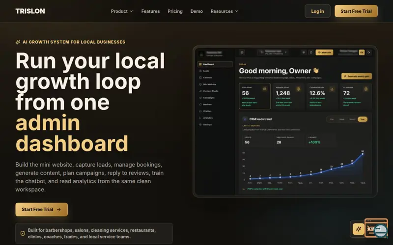 Screenshot of TRISLON