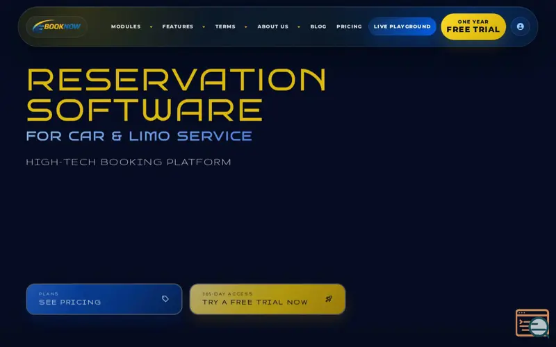 Screenshot of E-Booknow, a launch using Mad Mimi