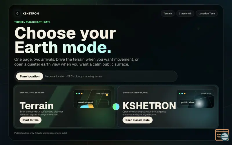 Screenshot of KSHETRON