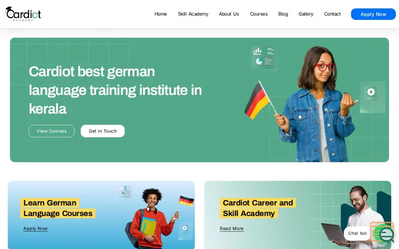 Screenshot of CARDIOT ACADEMY