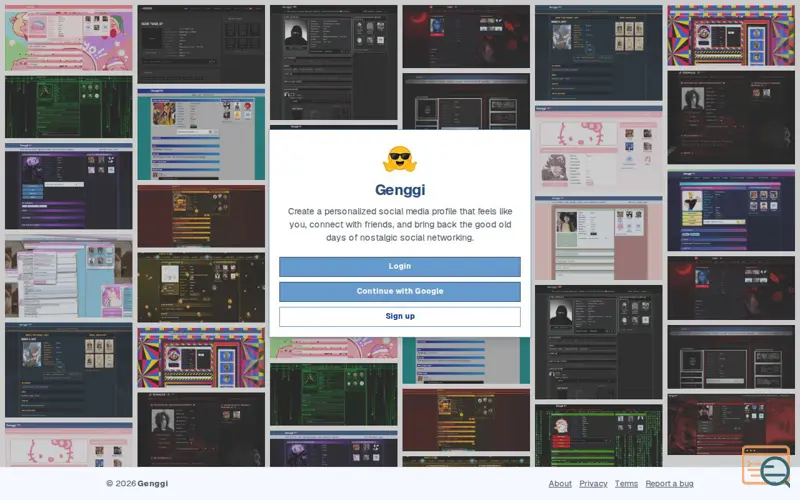 Screenshot of Genggi