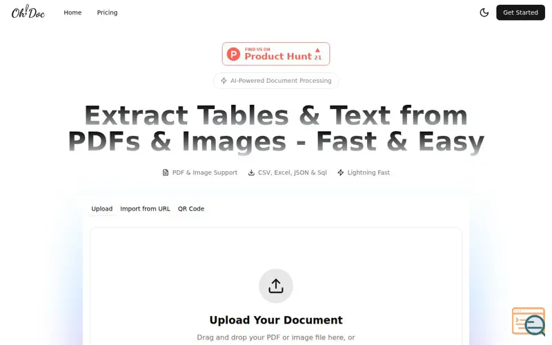 Screenshot of Oh! Doc, a launch using Ngrok