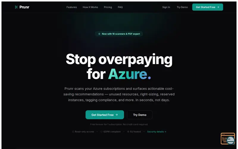 Screenshot of Prunr