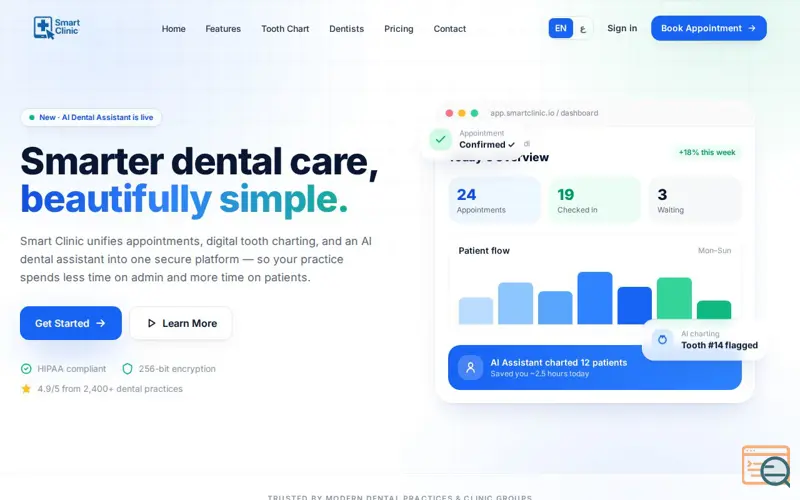 Screenshot of Smart Clinic