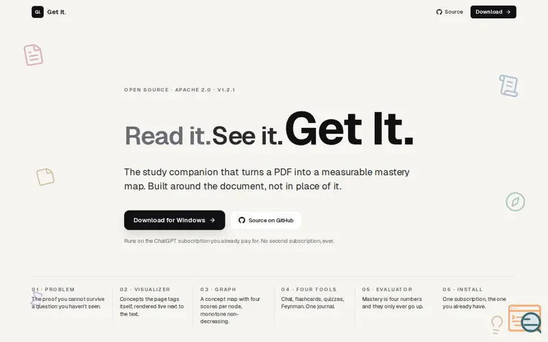 Screenshot of Get It.