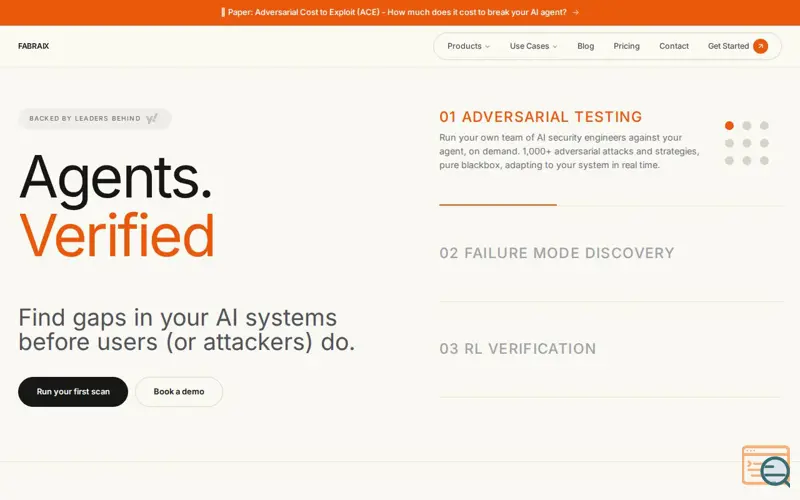 Screenshot of Nyx