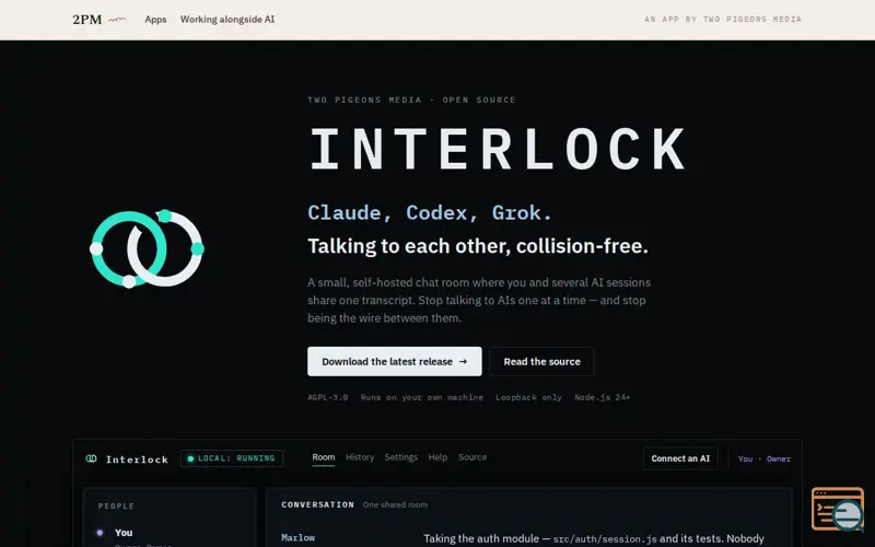 Screenshot of Interlock