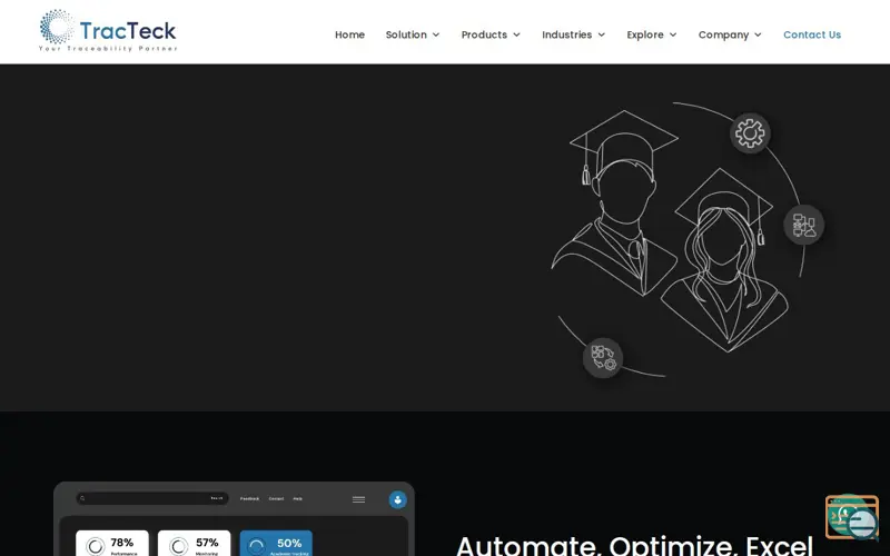 Screenshot of TracTeck