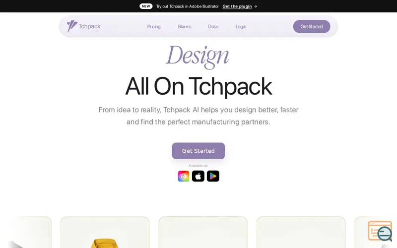 Screenshot of Tchpack