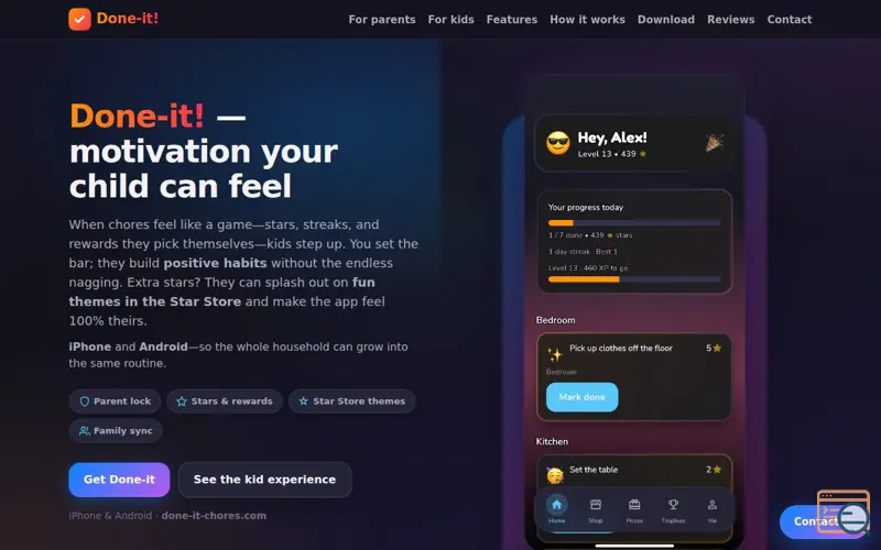 Screenshot of Done-it