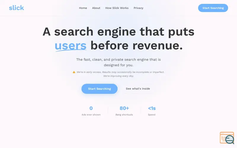 Screenshot of Slicksearchhq
