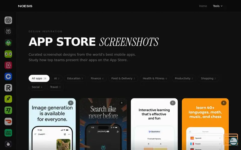 Screenshot of Noesis - App Store Screenshot Gallery
