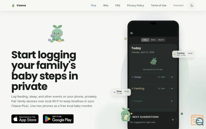 Screenshot of Vaava
