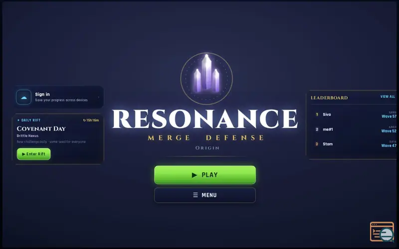 Screenshot of Resonance Merge Defense