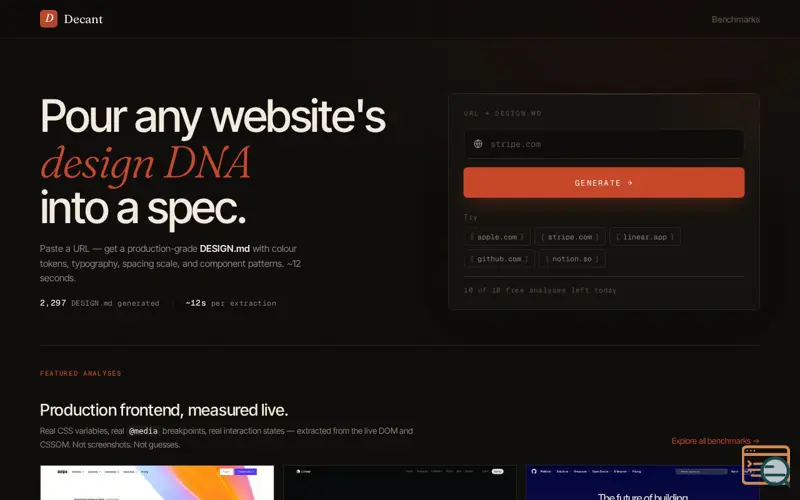 Screenshot of DesignMD 