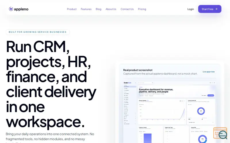 Screenshot of Appleno