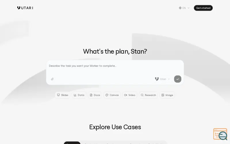 Screenshot of Utari AI