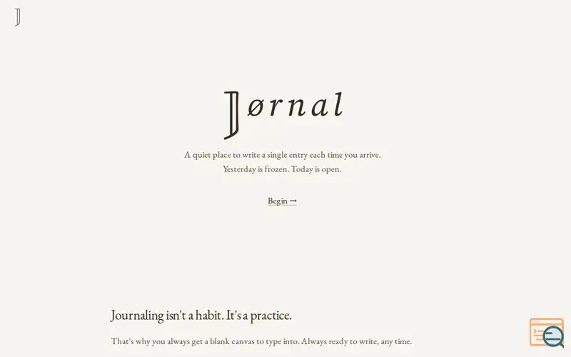 Screenshot of Jornal