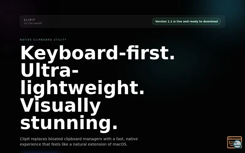 Screenshot of ClipIt