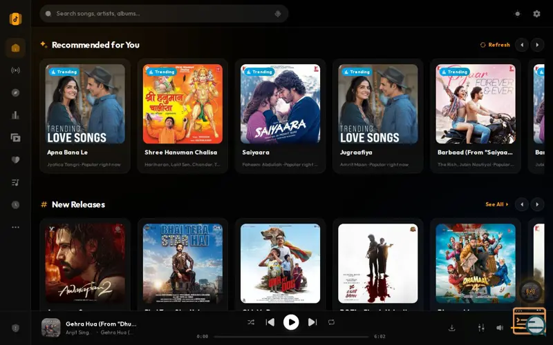 Screenshot of Ucmate Music