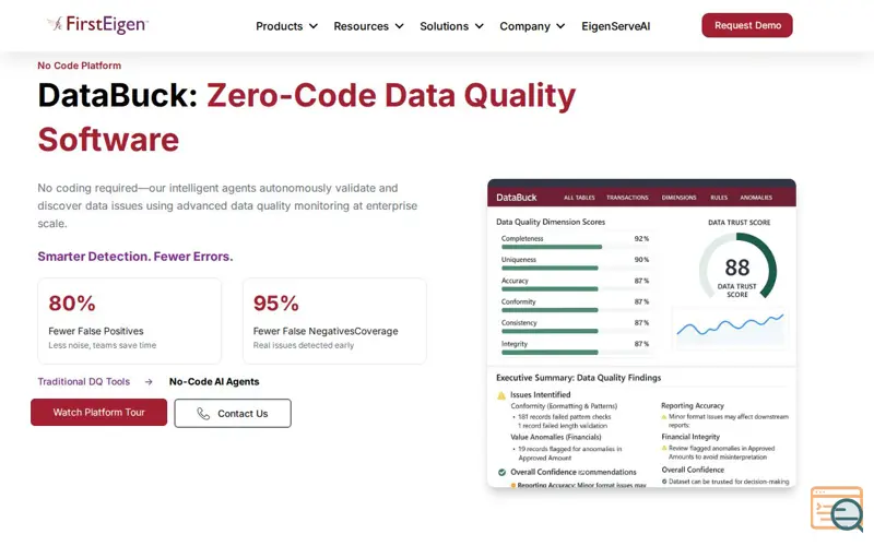Screenshot of DataBuck
