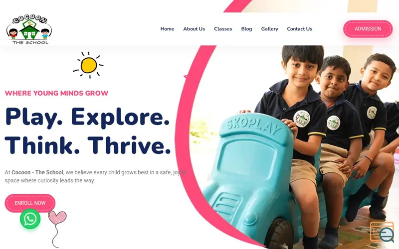 Screenshot of Best play School in Sainikpuri