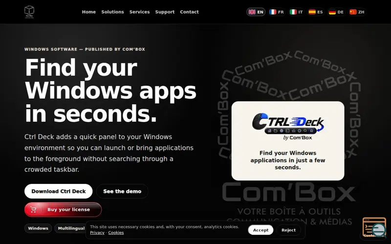 Screenshot of Ctrl Deck