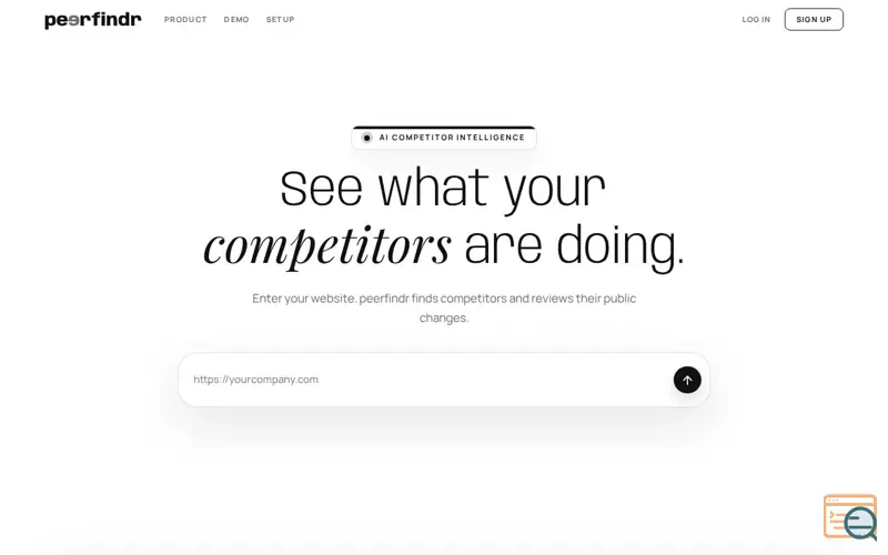 Screenshot of Peerfindr