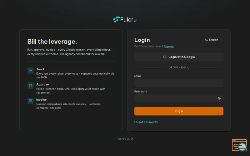 Screenshot of Fulcru