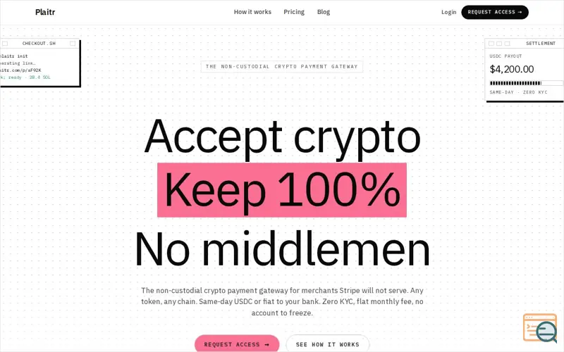 Screenshot of Plaitr