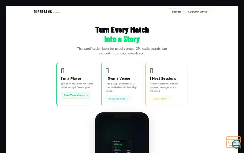 Screenshot of SuperFans — Play. Win. Reward.
