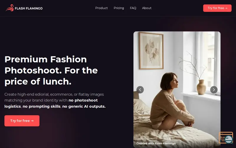 Screenshot of Flash Flamingo