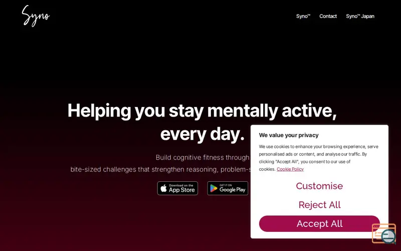 Screenshot of Syno