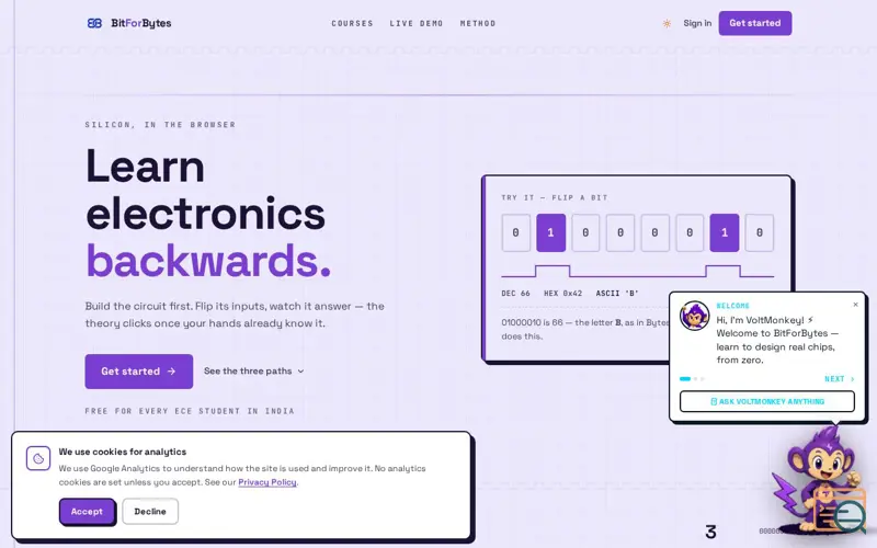 Screenshot of BitForBytes
