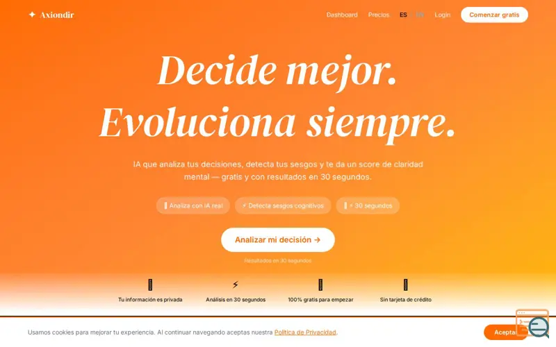 Screenshot of Axiondir