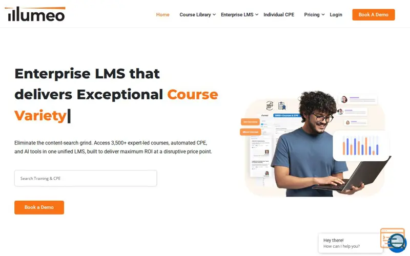 Screenshot of Illumeo, a launch using Rackspace Email