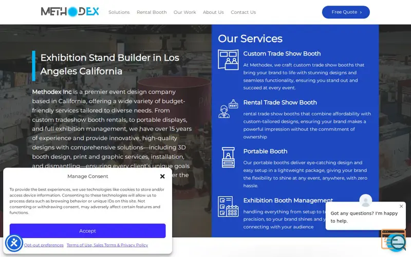 Screenshot of Methodex