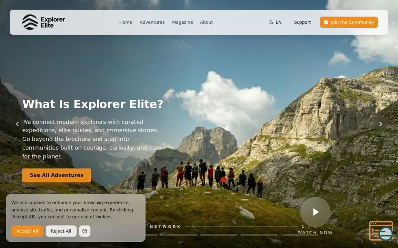 Screenshot of Explorer Elite